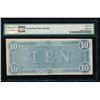 Image 2 : 1864 $10 Confederate States of America Note PMG 63EPQ