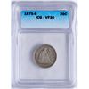 Image 1 : 1875-S Twenty Cent Piece Coin ICG VF30