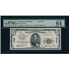 Image 1 : 1929 $5 Sonora National Bank Note PMG 64EPQ