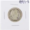 Image 1 : 1897-S Barber Quarter Coin