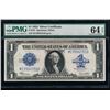 Image 1 : 1923 $1 Silver Certificate PMG 64EPQ