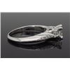Image 7 : 14KT White Gold 0.94ctw Diamond Ring