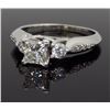 Image 9 : 14KT White Gold 0.94ctw Diamond Ring