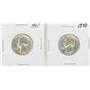 Image 1 : Lot of (2) 1940 Washington Quarter Coins