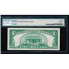 Image 2 : 1928 $5 Dallas Federal Reserve Note PMG 66EPQ