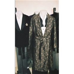 HUGH HEFNER FAMOUS SILK ROBE FROM DESIGNER ARCHIVE IN BRAND NEW CONDITION