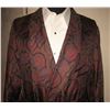 Image 12 : HUGH HEFNER FAMOUS SILK ROBE FROM DESIGNER ARCHIVE IN BRAND NEW CONDITION