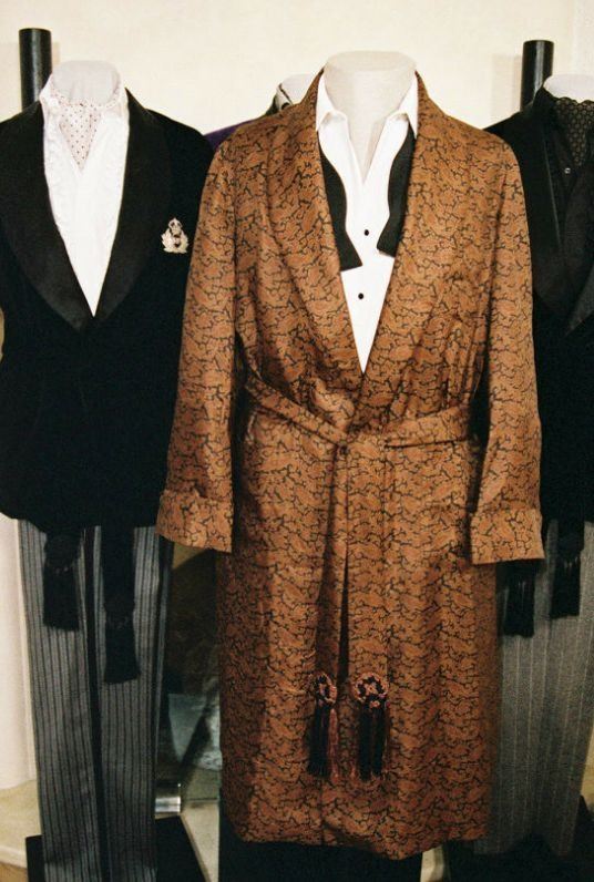 Hefner Robe HUGH HEFNER FAMOUS SILK ROBE FROM DESIGNER ARCHIVE IN BRAND NEW CONDITION