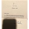 Image 3 : PRESIDENT JIMMY CARTER SIGNED LETTER TO FAMOUS HOLLYWOOD LOS ANGELES FASHION DESIGNER
