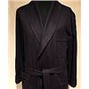 Image 2 : HUGH HEFNER NAVY CASHMERE / WOOL SMOKING JACKET