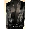 Image 3 : HUGH HEFNER BLACK VELVET SMOKING JACKET