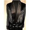 Image 4 : HUGH HEFNER BLACK VELVET SMOKING JACKET