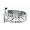 Image 7 : Rolex Mens Stainless Steel Blue Vignette Diamond Datejust Wristwatch With Watch