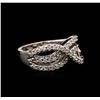 Image 1 : 0.50 ctw Diamond Ring - 14KT White Gold