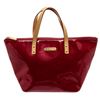 Image 2 : Louis Vuitton Red Vernis Leather Bellevue PM Bag