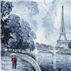 Image 2 : Rainy Day by the Eiffel Tower by Antanenka Original