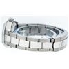 Image 8 : Rolex Ladies Stainless Steel Black Diamond Quickset Datejust Wristwatch With Rol
