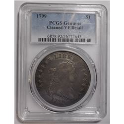 1799 DRAPED BUST SILVER DOLLAR