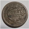Image 2 : 1853 LARGE CENT VF/XF