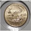 Image 2 : 1998 1/10 OZ. AMERICAN EAGLE $5.00 GOLD MS-65