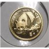 Image 1 : 1987 1/20 OZ. GOLD PANDA PROOF