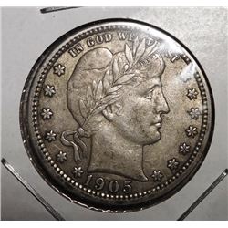 1905 BARBER QUARTER AU