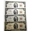 Image 1 : LOT OF FOUR $2.00 NOTES XF/AU (4 NOTES)