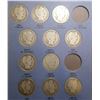 Image 4 : PARTIAL SET OF BARBER HALF DOLLARS AVE. CIRC. (42 COINS)