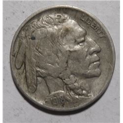 1918-D BUFFALO NICKEL XF