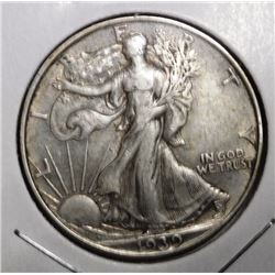 1939 WALKING LIBERTY HALF DOLLAR XF-45
