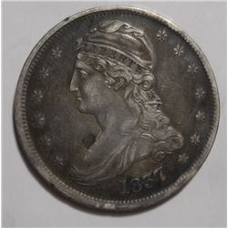 1837 BUST HALF DOLLAR XF-45