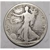 Image 1 : 1917-S OBV. WALKING LIBERTY HALF DOLLAR G/VG