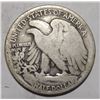 Image 2 : 1917-S OBV. WALKING LIBERTY HALF DOLLAR G/VG