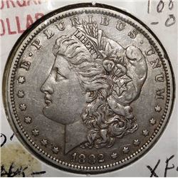 1882-O MORGAN DOLLAR AU