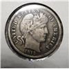 Image 1 : 1913 BARBER DIME XF