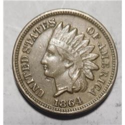 1864 CN INDIAN HEAD CENT VF