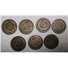 Image 2 : LOT OF SEVEN MIXED BETTER DATE INDIAN HEAD CENTS (7 COINS)