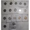 Image 3 : LOT OF  SIXTY SEVEN MIXED BETTER DATE 1930'S MERCURY DIMES VG-VF (67 COINS)