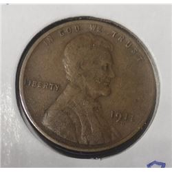 1911-D LINCOLN CENT FINE