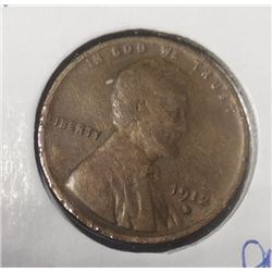 1912-D LINCOLN CENT VG