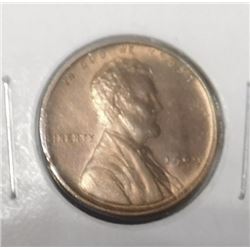 1909 LINCOLN CENT CH BU RED