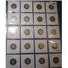 Image 1 : LOT OF TWENTY MIXED DATE BARBER QUARTERS G/FINE (20 COINS)