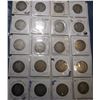 Image 1 : LOT OF TWENTY MIXED DATE BARBER HALF DOLLARS G/VG