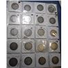 Image 1 : LOT OF TWENTY MIXED DATE BARBER HALF DOLLARS G/VG