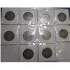 Image 2 : LOT OF TEN MIXED DATE BARBER HALF DOLLARS G/VG