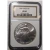 Image 1 : 2006 AMERICAN SILVER EAGLE NGC MS-69