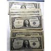Image 1 : LOT OF FORTY ONE $1.00 1957 SILVER CERTIFICATES VARIOUS GRADES (41 NOTES)