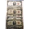 Image 1 : LOT OF EIGHT $2.00 NOTES VARIOUS GRADES (8 NOTES)