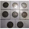 Image 2 : LOT OF EIGHT EARLY DATE WALKER HALF DOLLARS G/VG (8 NOTES)