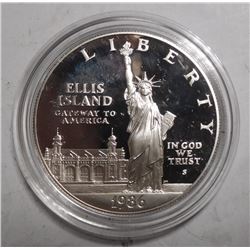 1986-S ELLIS ISLAND PROOF DOLLAR